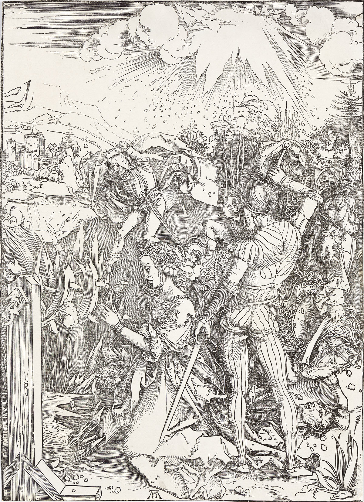 ALBRECHT DÜRER The Martyrdom of St. Catherine.